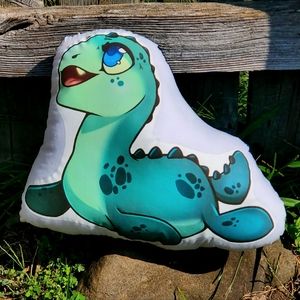 Loch Ness Monster Nessie Pillow Pal. New.